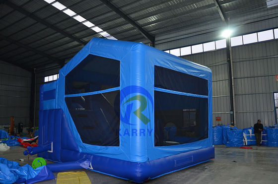Verhuur feest opblaasbare uitsmijter Bluey Bounce House met Slide leeftijdsbereik 14 jaar op