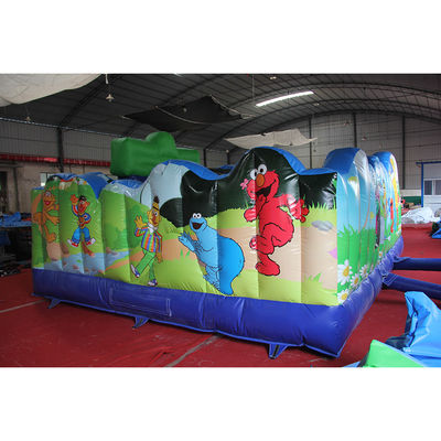Unisex PORTABLE opblaasbaar springkasteel voor commerciële buitenfeesten
