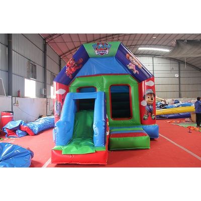 Amusement Bouncy Castle Slide Combo gemaakt van 0,55mm PVC-doek en commerciële kwaliteit