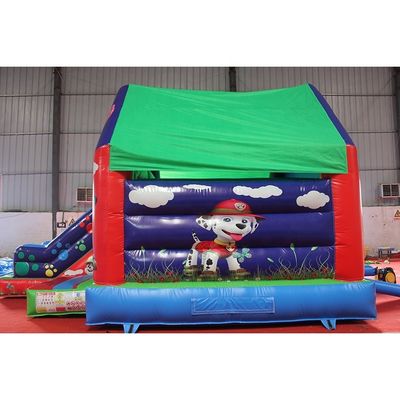 Amusement Bouncy Castle Slide Combo gemaakt van 0,55mm PVC-doek en commerciële kwaliteit
