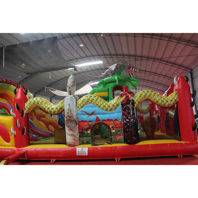 Opblaasbaar Fun City Kids Activity Center Draak Opblaasbaar Springkasteel Luchtspringen