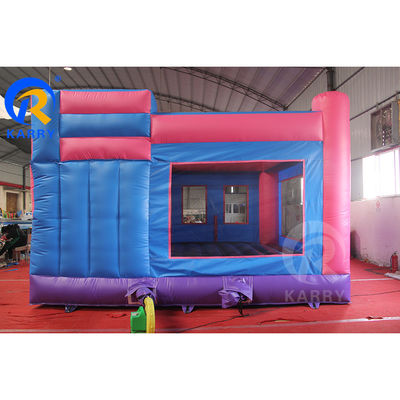 Opblaasbare kasteel waterglijbaan Combo Bouncy Jump kasteel waterglijbaan zwembad Commercieel