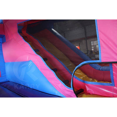 Opblaasbare kasteel waterglijbaan Combo Bouncy Jump kasteel waterglijbaan zwembad Commercieel