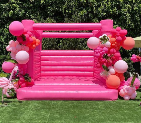 Handgetekende witte spring- en schuifopblaasbare uitsmijter ideaal voor commerciële feestjes