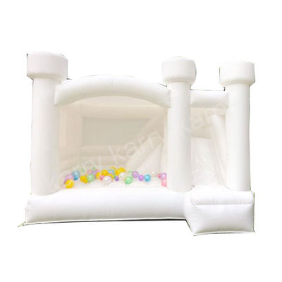 Handgetekende bruiloft Bouncy Castle Jumper met glijbaan en balpit Express Air Shipping