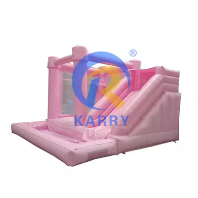 Handgetekende bruiloft Bouncy Castle Jumper met glijbaan en balpit Express Air Shipping