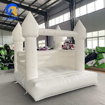 Digitaal drukken Huwelijksfeest Bouncy Castle Bounce House met glijbaan en PVC-doek