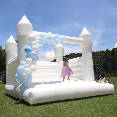 Digitaal drukken Huwelijksfeest Bouncy Castle Bounce House met glijbaan en PVC-doek