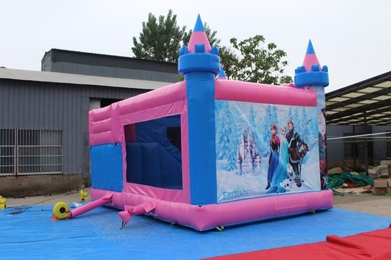 Leeftijd 14 jaar Castle Bounce Pink House Jumping Bouncy Castle voor feestverhuur