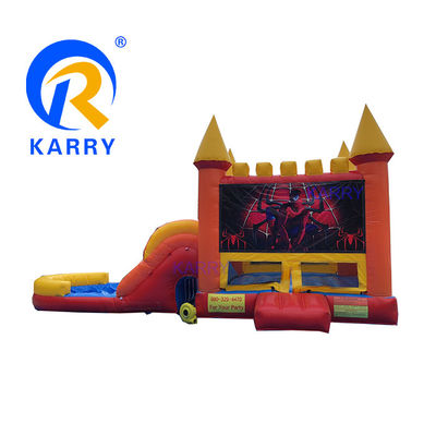 14 jaar op feest Combo Bouncy House opblaasbare Combo Bounce Bouncing Castle voor kinderen