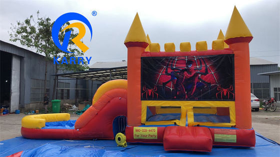 14 jaar op feest Combo Bouncy House opblaasbare Combo Bounce Bouncing Castle voor kinderen