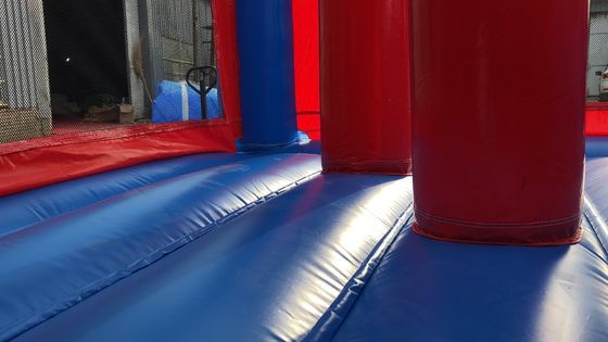 14 Years Up Superheld Spiderman opblaasbaar springhuis waterglijbaan zwembad met zwembadontwerp