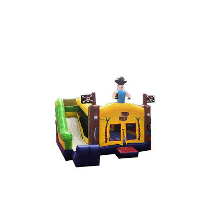 Kenmerken Reparatie Kits Draagbaar Piratenschip Opblaasbaar Springkasteel Glijcombo