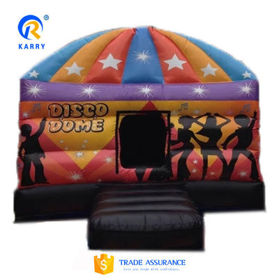 Professionele OEM-service opblaasbare koepel disco voor dansfeest PORTABLE Bouncy Castle