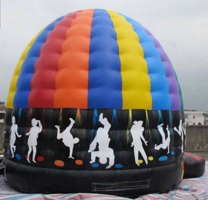 Professionele OEM-service opblaasbare koepel disco voor dansfeest PORTABLE Bouncy Castle