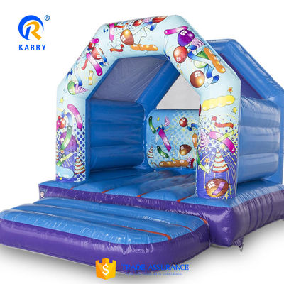 14 jaar PVC Kids Fun Amusement Park Candy opblaasbaar springkasteel voor buiten plezier