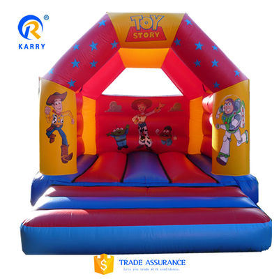 14 jaar PVC Kids Fun Amusement Park Candy opblaasbaar springkasteel voor buiten plezier