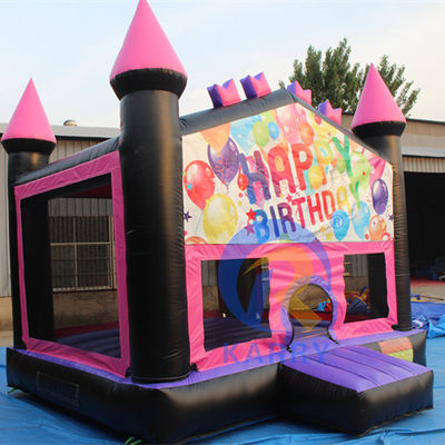 Kleine opblaasbare binnenschuiters PVC opblaasbare springbounces voor verjaardagsfeest