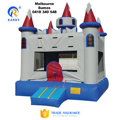 Kleine opblaasbare binnenschuiters PVC opblaasbare springbounces voor verjaardagsfeest