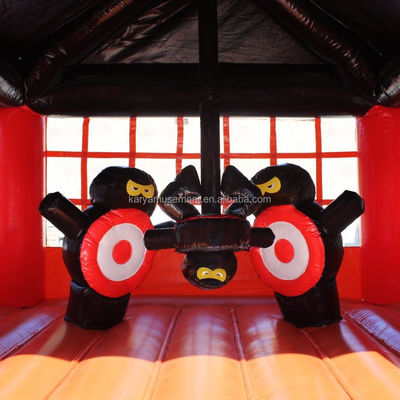 Opblaasbaar springhuis 5.1x4.8x4.8m Grootte Perfect voor kinderen en volwassenen Populair ontwerp