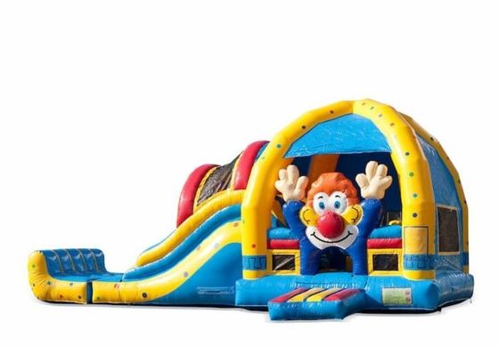 Leeftijdsbereik 14 Jaar Up Castle Slide Combo Opblaasbare Springende Kasteel Vliegtuig voor kinderen
