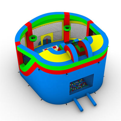 Party Huur Kinderen opblaasbaar springhuis met glijcombo Leuk en aangepaste kleur