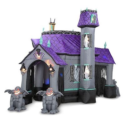 Gepersonaliseerde maat Gepersonaliseerde opblaasbare spookhuis Bounce Castle voor kinderen en volwassenen