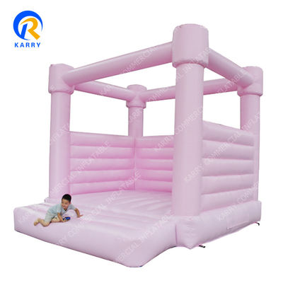 Verzending per zee/lucht PVC Spiderman opblaasbaar springhuis met glijcombo