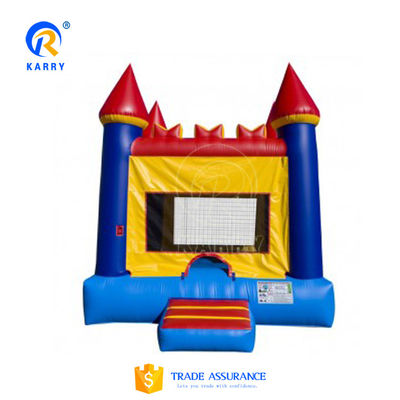 Commerciële verhuur Bouncy Castle 14ft opblaasbare uitsmijter voor kinderen buiten plezier