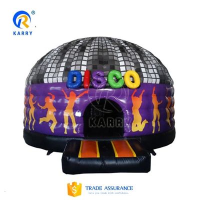 Grappig Disco Dome opblaasbare uitsmijter EN14960 Gecertificeerd Fun Bouncy Castle voor kinderen