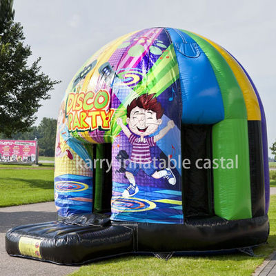 Grappig Disco Dome opblaasbare uitsmijter EN14960 Gecertificeerd Fun Bouncy Castle voor kinderen