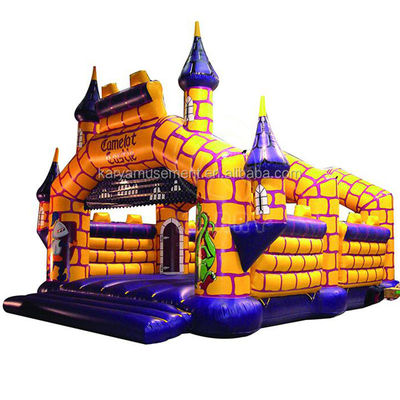 Camelot Bouncy Castle Custom opblaasbare kasteel combo voor entertainment