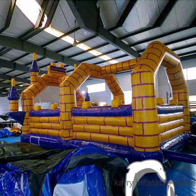 Camelot Bouncy Castle Custom opblaasbare kasteel combo voor entertainment