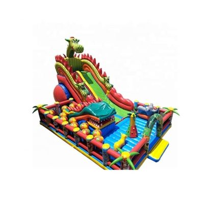 14 jaar geleden Populair winkelcentrum opblaasbaar Fun City Dragon Bouncy Castle voor kinderen