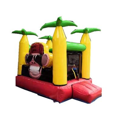 Partij moet commerciële opblaasbare uitsmijter met accessoires en Mini-ape ontwerp