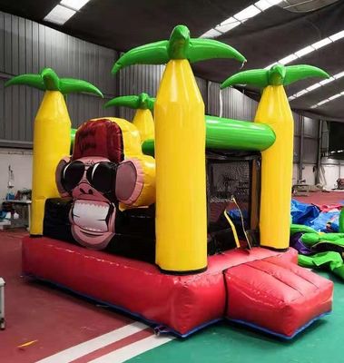 Partij moet commerciële opblaasbare uitsmijter met accessoires en Mini-ape ontwerp