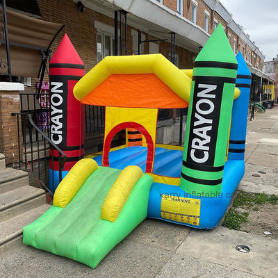 Draagbaar opblaasbaar moonwalk springhuis met een certificaat EN71/CE/Lead