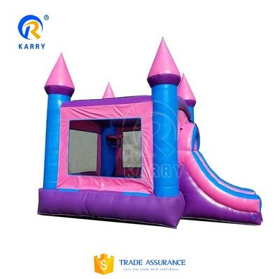 Blow Up Moonwalk Bouncer Springen Bounce House Bouncy Castle Combo met Pool Glijbaan