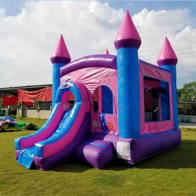 Blow Up Moonwalk Bouncer Springen Bounce House Bouncy Castle Combo met Pool Glijbaan