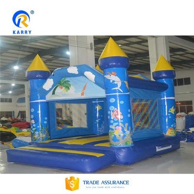 Ervaar de opwinding van de onderwaterwereld met onze opblaasbare trampoline