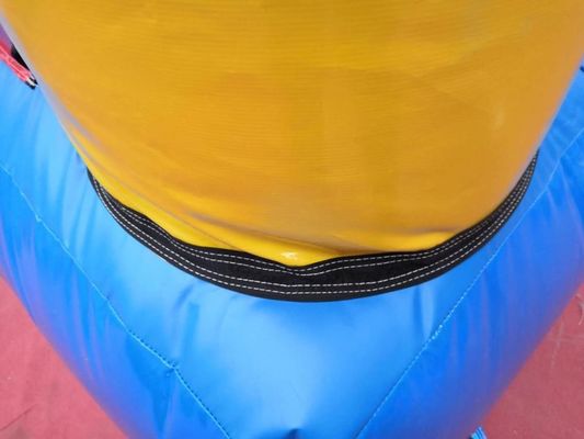 EN14960 Gecertificeerde aangepaste kleur Sesamstraat opblaasbare speeltuin uitsmijter voor kinderen