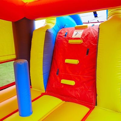 Pas je eigen leeftijdsbereik aan 14 jaar op Grote commerciële opblaasbare uitschuiver glijcombo