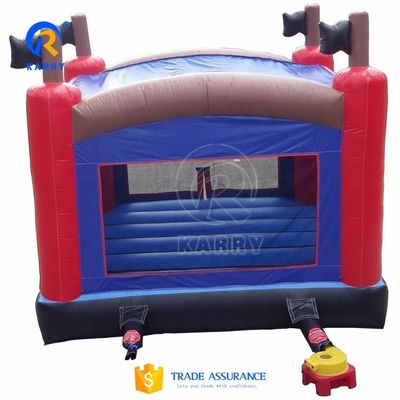 Unisex Pirate Bouncy Castle met opblaasbare trampoline en outdoor games