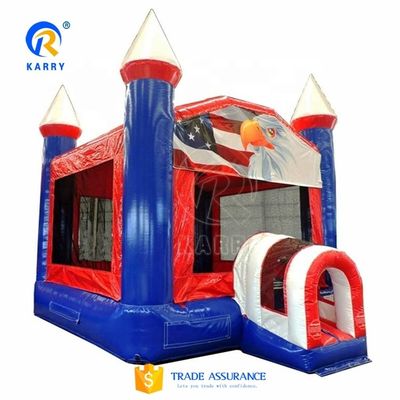 Outdoor Entertainment Professionele OEM Service 4x4m opblaasbaar springhuis voor kinderen