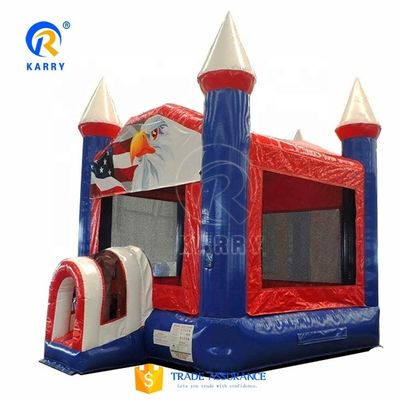 Outdoor Entertainment Professionele OEM Service 4x4m opblaasbaar springhuis voor kinderen