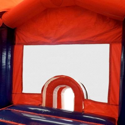 Outdoor Entertainment Professionele OEM Service 4x4m opblaasbaar springhuis voor kinderen