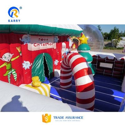 Blower Custom Commercial Bouncy House Opblaasbaar Bouncy Castle voor Huurfeest