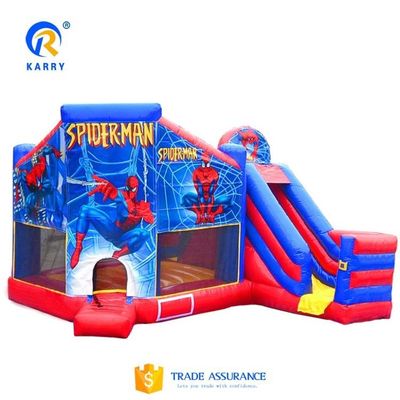 Gebeurtenis Cartoon Spider Bouncy House Star Opblaasbaar Springkasteel voor volwassenen en kinderen