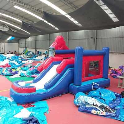 14 JARS PORTABLE Jumping Bounce House Bouncy Castle Slide Combo Opblaasbare Bouncer