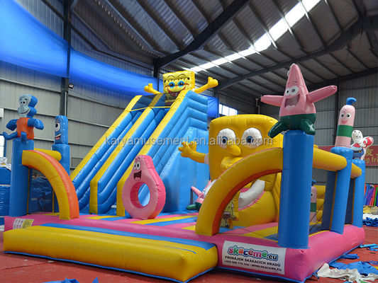 2024 Opblaasbare kastelen voor kinderen Combo kasteel glijbaan in pretpark met Air Express